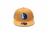 TAN EMBROIDERED LOGO SNAPBACK