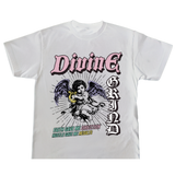 POINT BLANK DIVINE GRIND ANGEL GRAPHIC T-SHIRT – WHITE