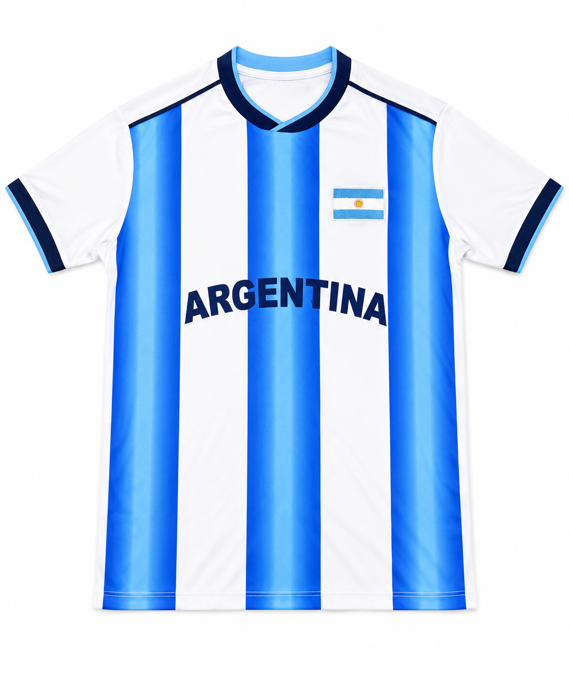 Argentina Sky Blue Striped Jersey