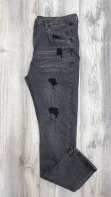 BLACK WASH SKINNY JEANS