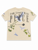 CREAM PURE BREED GRAPHIC TEE – REDUSTUDIO