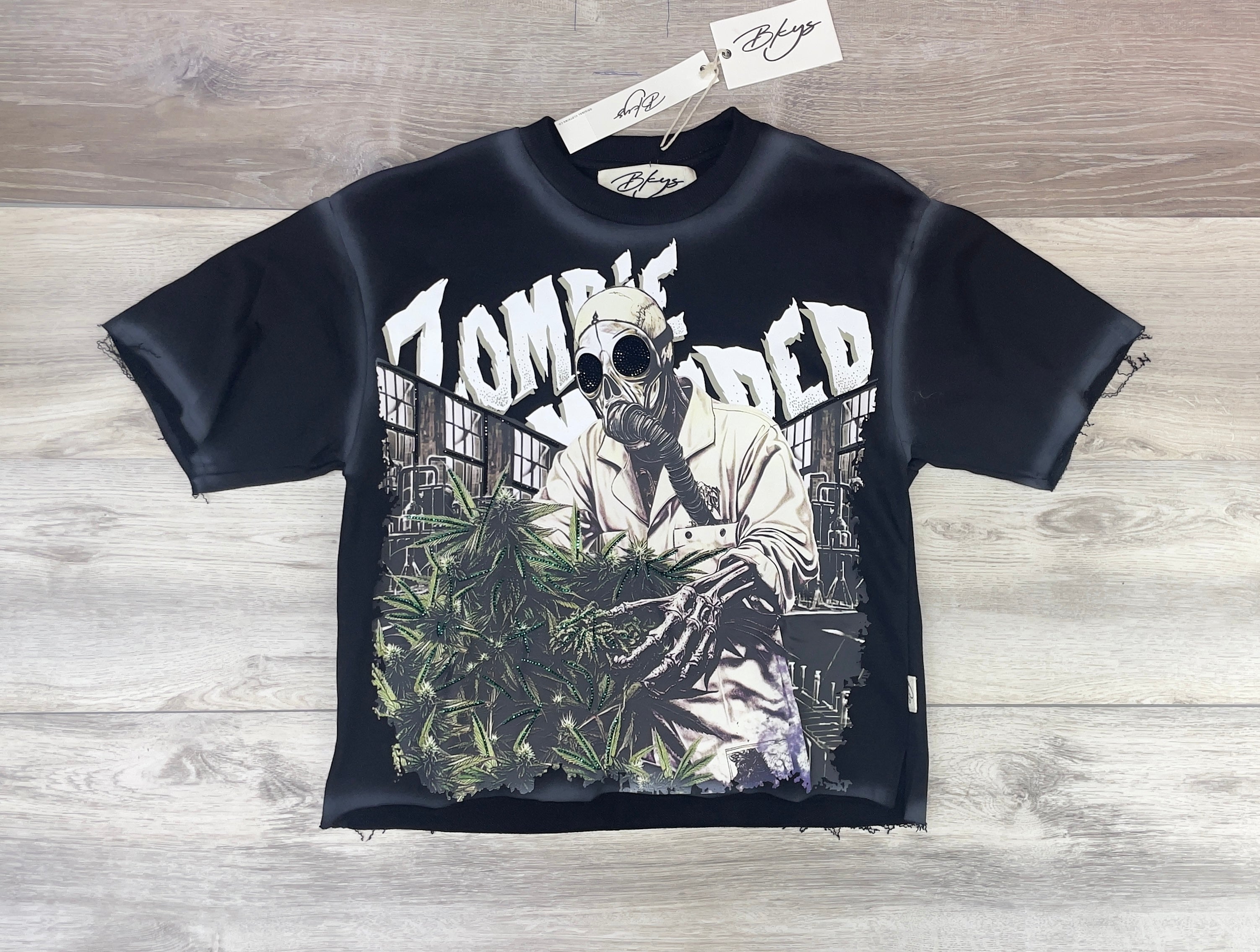 BKYS ZOMBIE FARMER TEE (BLACK)