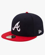 ATLANTA BRAVES NAVY / RED – NEW ERA SNAPBACK