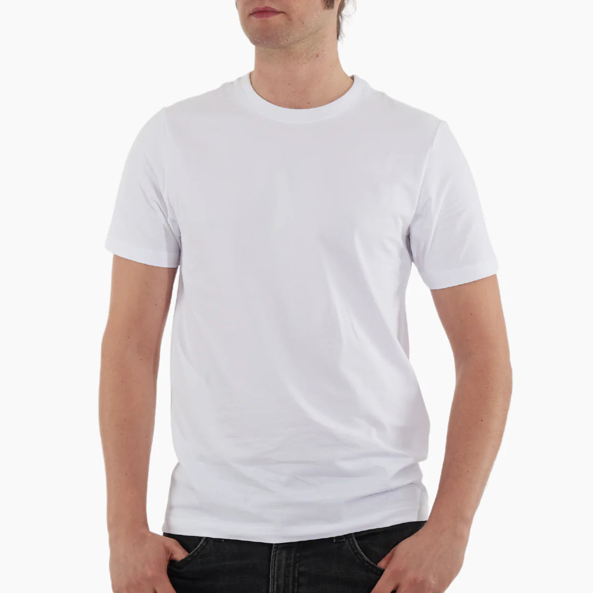 RICH COTTON SLIM FIT T-SHIRT  ROUND NECK