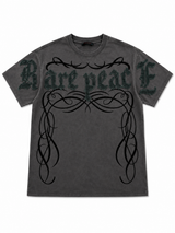 Rare Peace Washed Charcoal Graphic T-Shirt