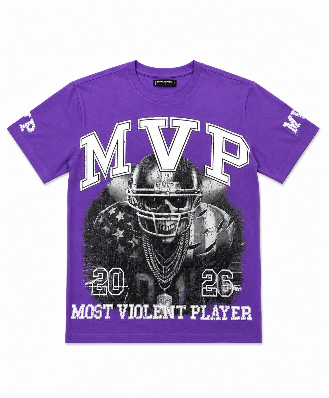 ROKU STUDIO – PURPLE MVP GRAPHIC TEE