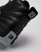 KIDS JORDAN AIR JORDAN 12 RETRO 'BLACK WOLF GREY' PRE-SCHOOL ( TD)