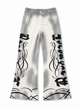 Rare Peace Gradient Flare Sweatpants