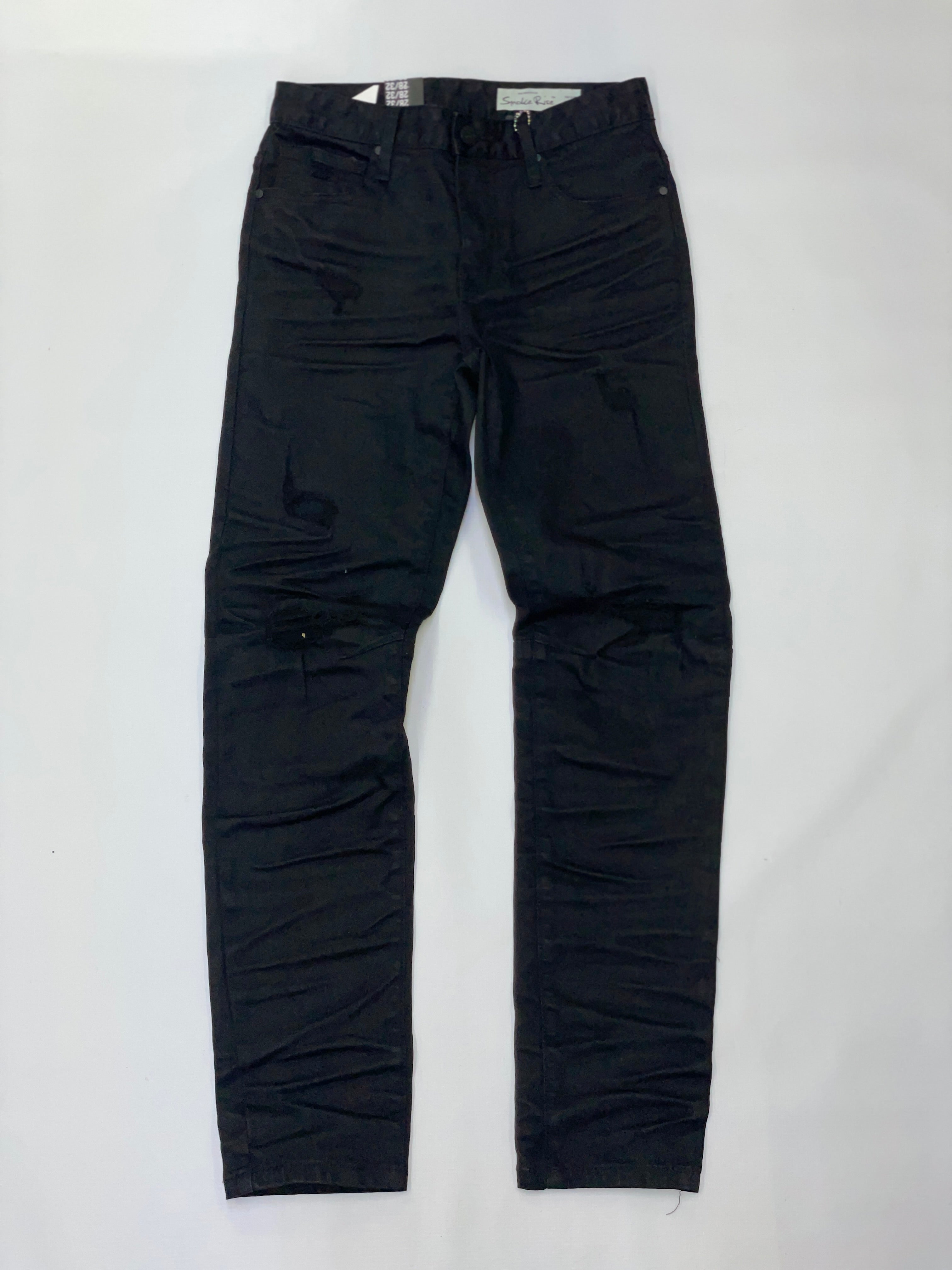 SMOKE RISE BLACK JEANS
