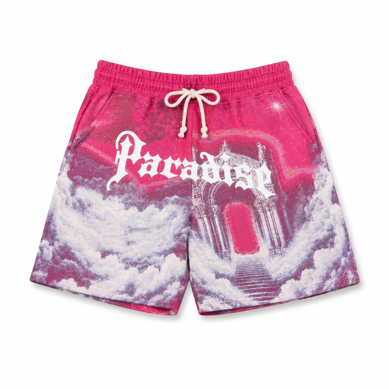 Rebel Minds Paradise Gateway Graphic Shorts