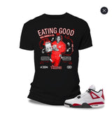 BLACK GRAPHIC PRINT T-SHIRT