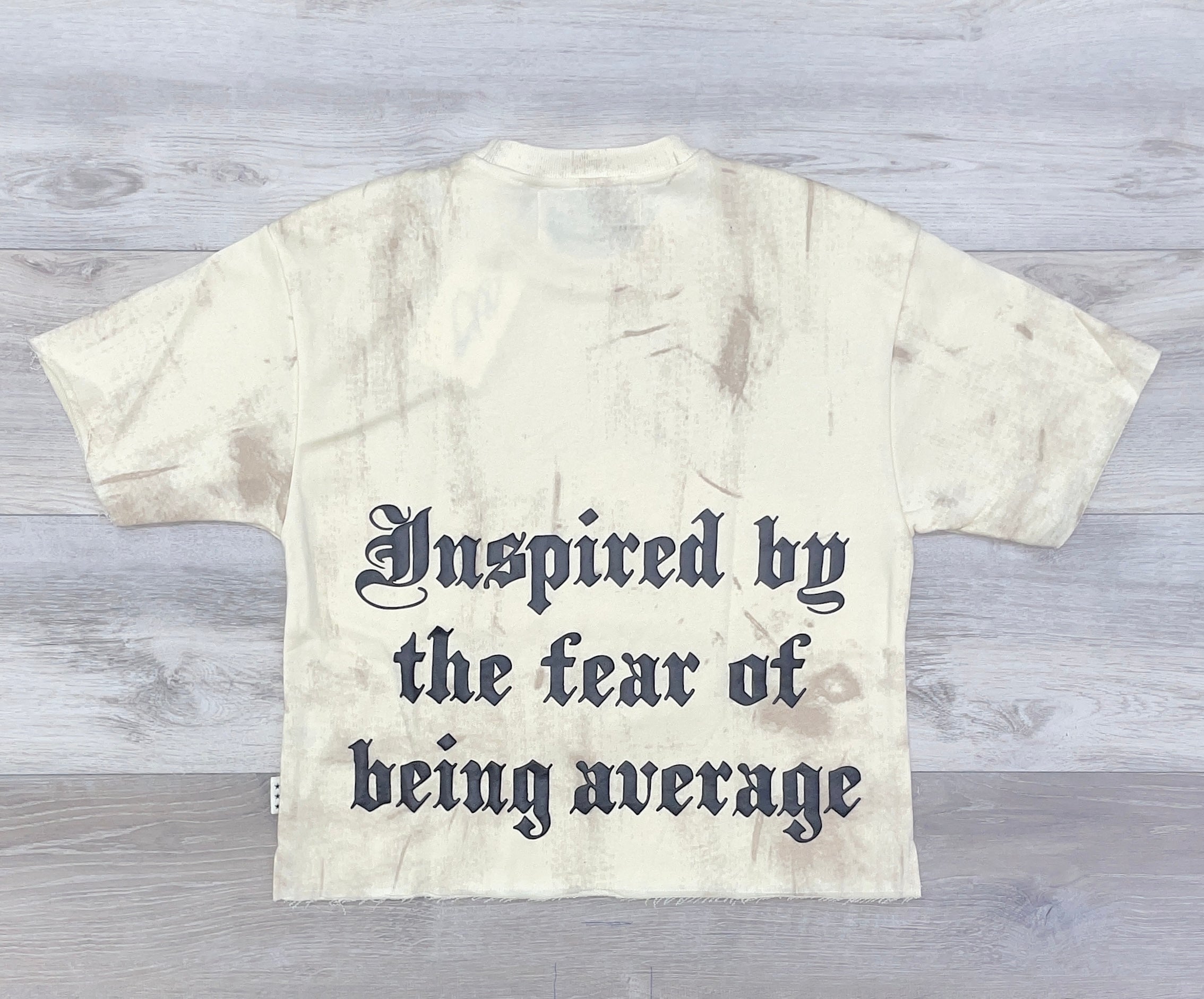 BKYS ORANGE BURNOUT GRAPHIC TEE