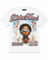 ROKU DIVINEHOOD – WHITE ANGEL GRAPHIC TEE