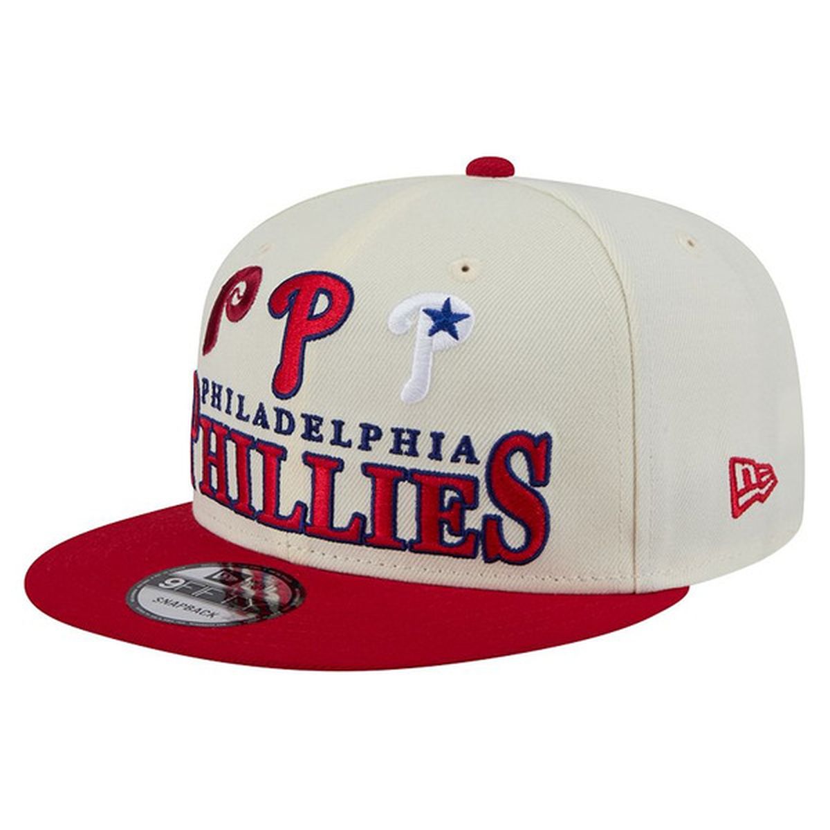 CREAM & RED PHILADELPHIA PHILLIES CAP
