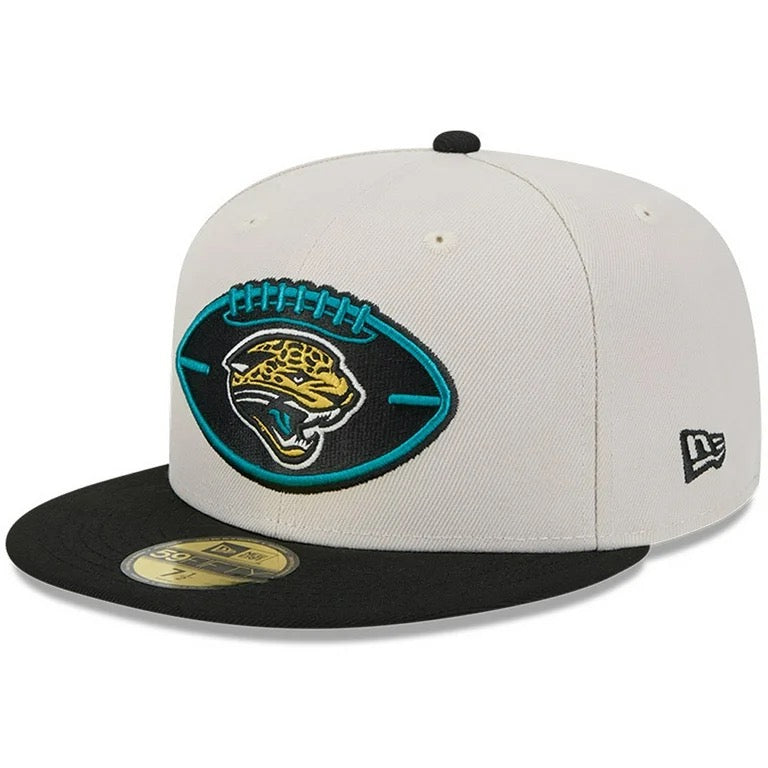 Cream Jaguars Logo Cap