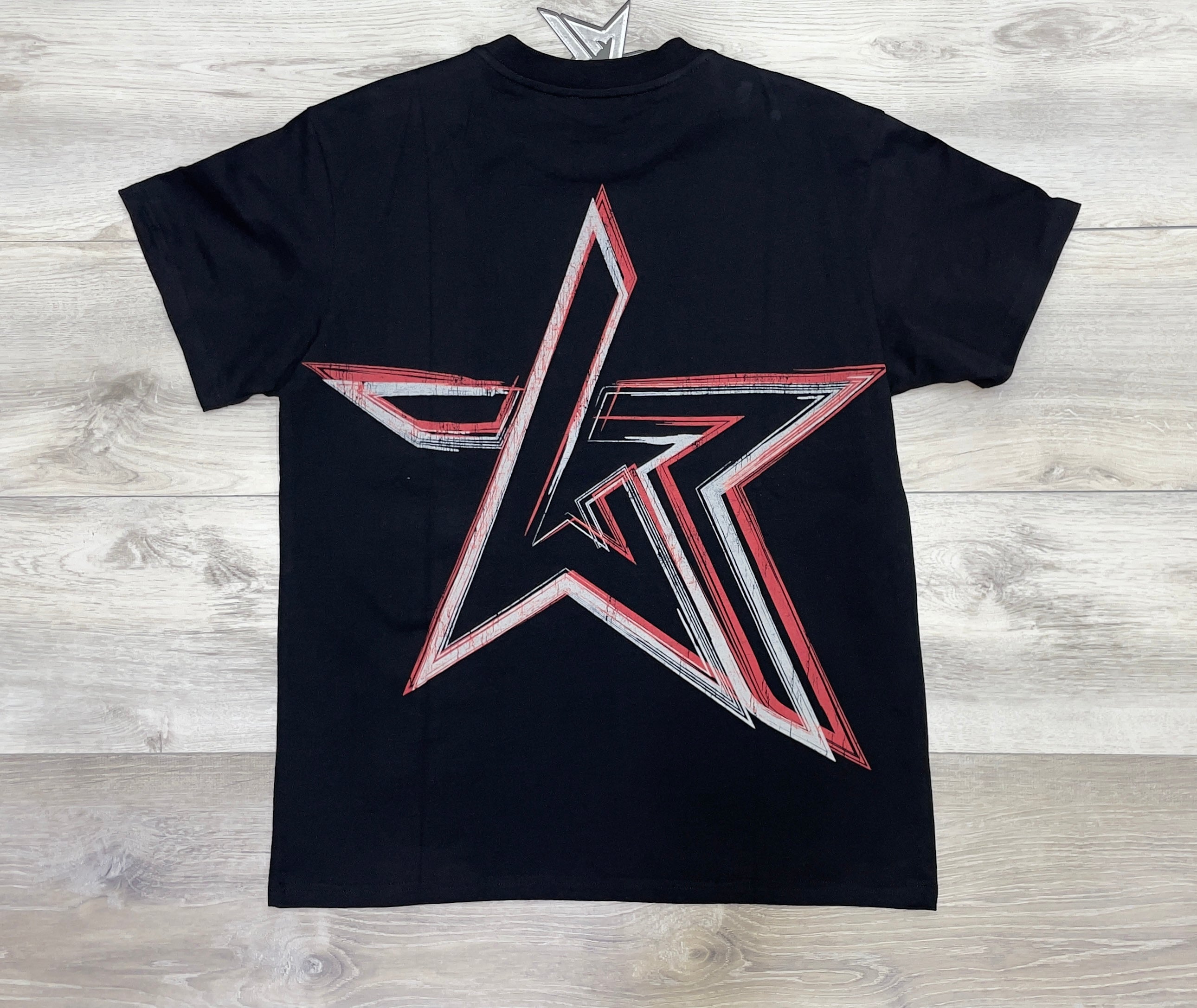 MILITARY CHAOS PATCH TEE – BLACK