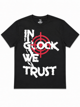 BEAST BLACK IN GLOCK WE TRUST GRAPHIC T-SHIRT
