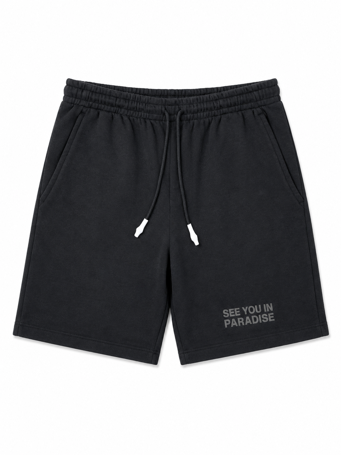 PARADISE BLACK SEE YOU IN PARADISE SHORTS
