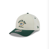 New Era Green Bay Packers Chainstitch A-Frame 9FIFTY Snapback Hat