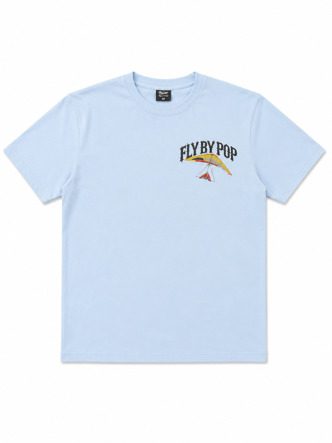 FLY BY POP LIGHT BLUE GLIDER GRAPHIC TEE