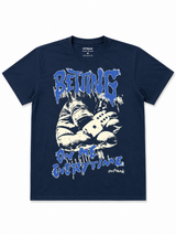 Outrank Navy Dice Graphic T-Shirt