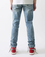 Reason Light Wash Distressed Skinny Jeans