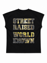 Focus Black “Wanted” Graphic T-Shirt