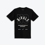 Outrank “NO Rivals” Graphic T-Shirt – Black