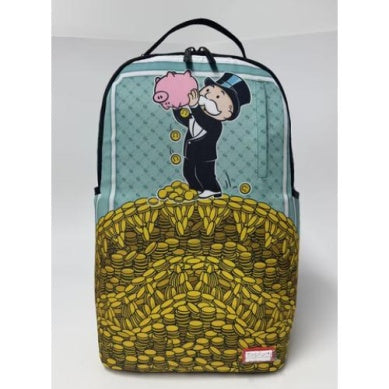 Sprayground MONOPOLY MONEY PILE SHARK BACKPACK
