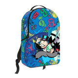Sprayground MONOPOLY BLUE TEAR THROUGH BACKPACK