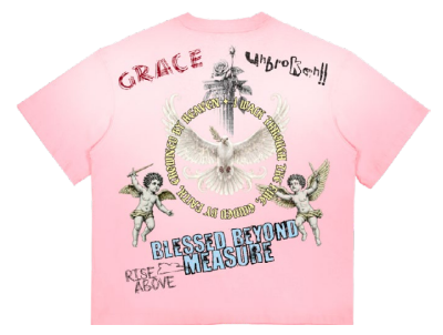 Roku studio RISE ABOVE FADED RELAXED LOOSE FIT TEE