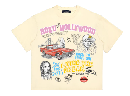 Roku studio LIVING THE DREAM RELAXED LOOSE FIT TEE