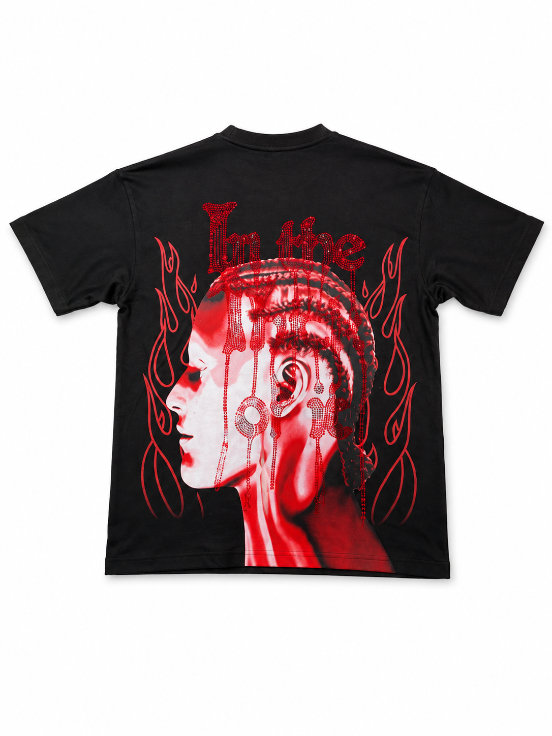 Point blank black & red T-shirt