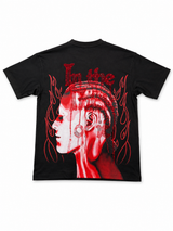 Point blank black & red T-shirt