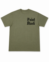 Point blank black & green T-shirt