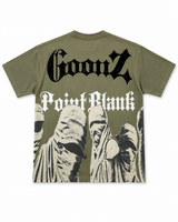 Point blank black & green T-shirt