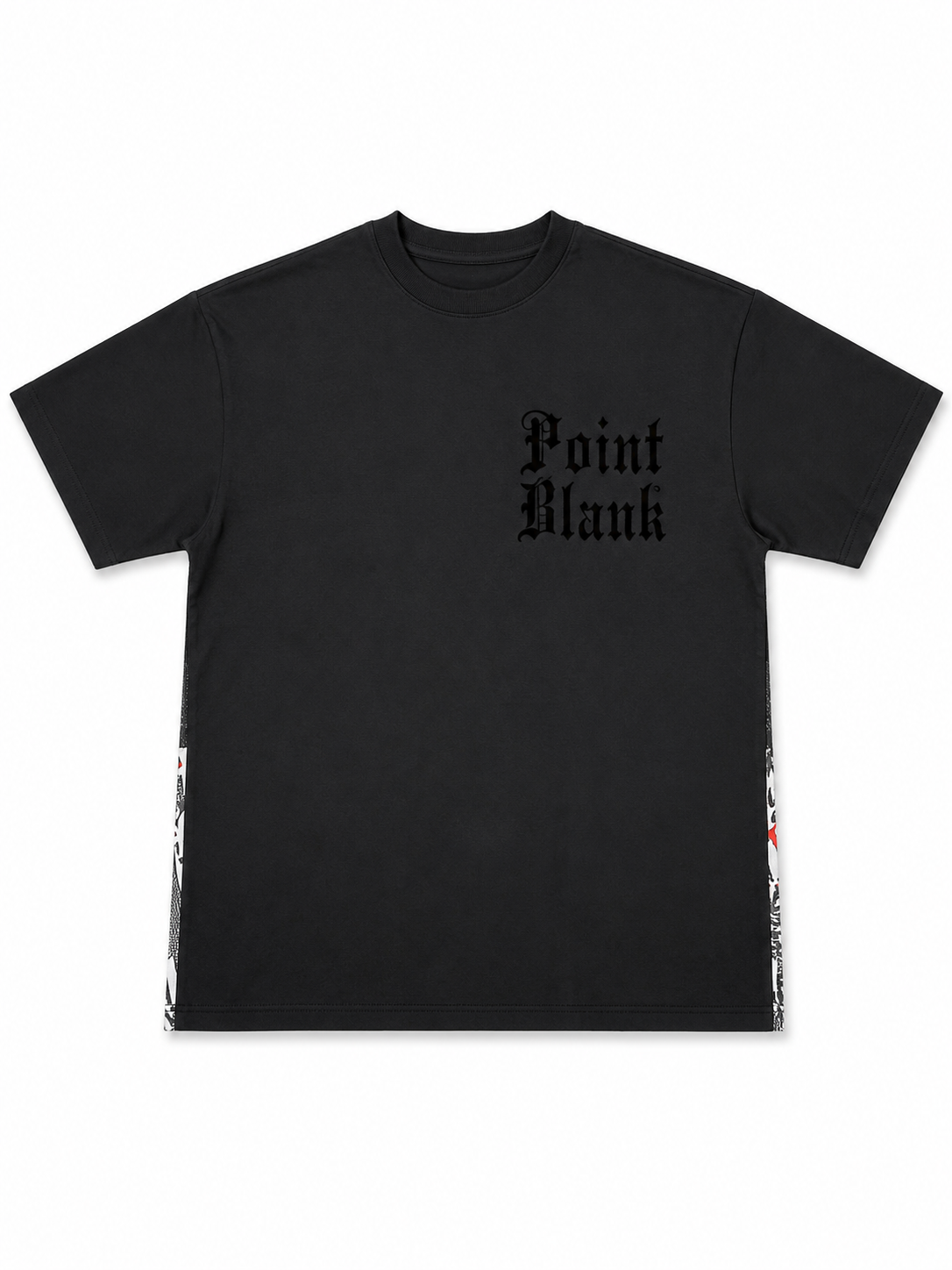 Point blank black&red t-shirt