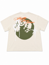SMOKE RISE TRUTH DISTRESSED GRAPHIC T-SHIRT – CREAM