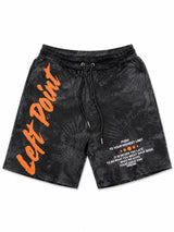 Left Point “Follow Your Passion” Graphic Shorts – Black Edition