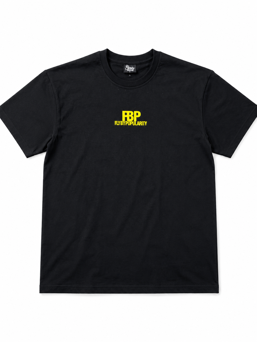 Fly By Popularity Racing Graphic Tee – Black
