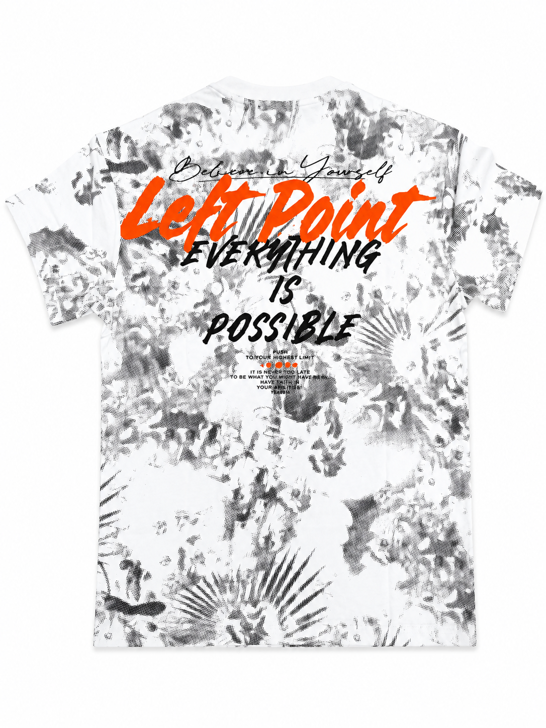 Left Point “Follow Your Passion” Graphic Tee – White Edition