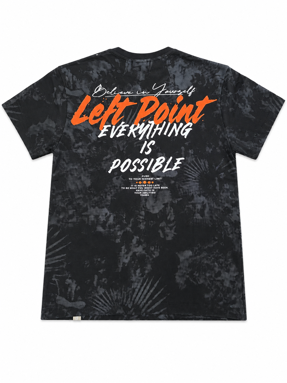 Left Point “Follow Your Passion” Graphic Tee – Black Edition