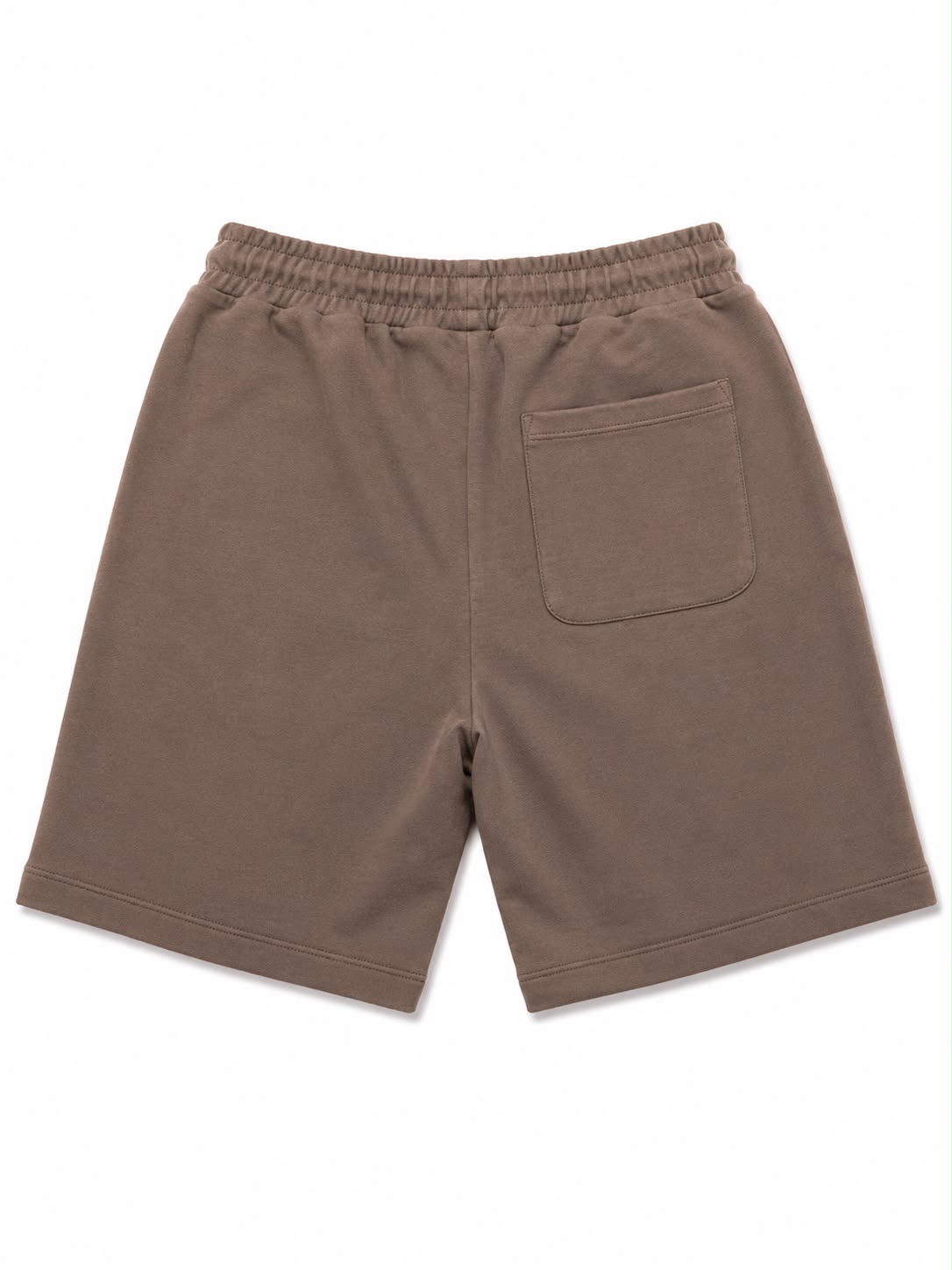 Left Point “Expand Your Horizon” Mocha Fleece Shorts