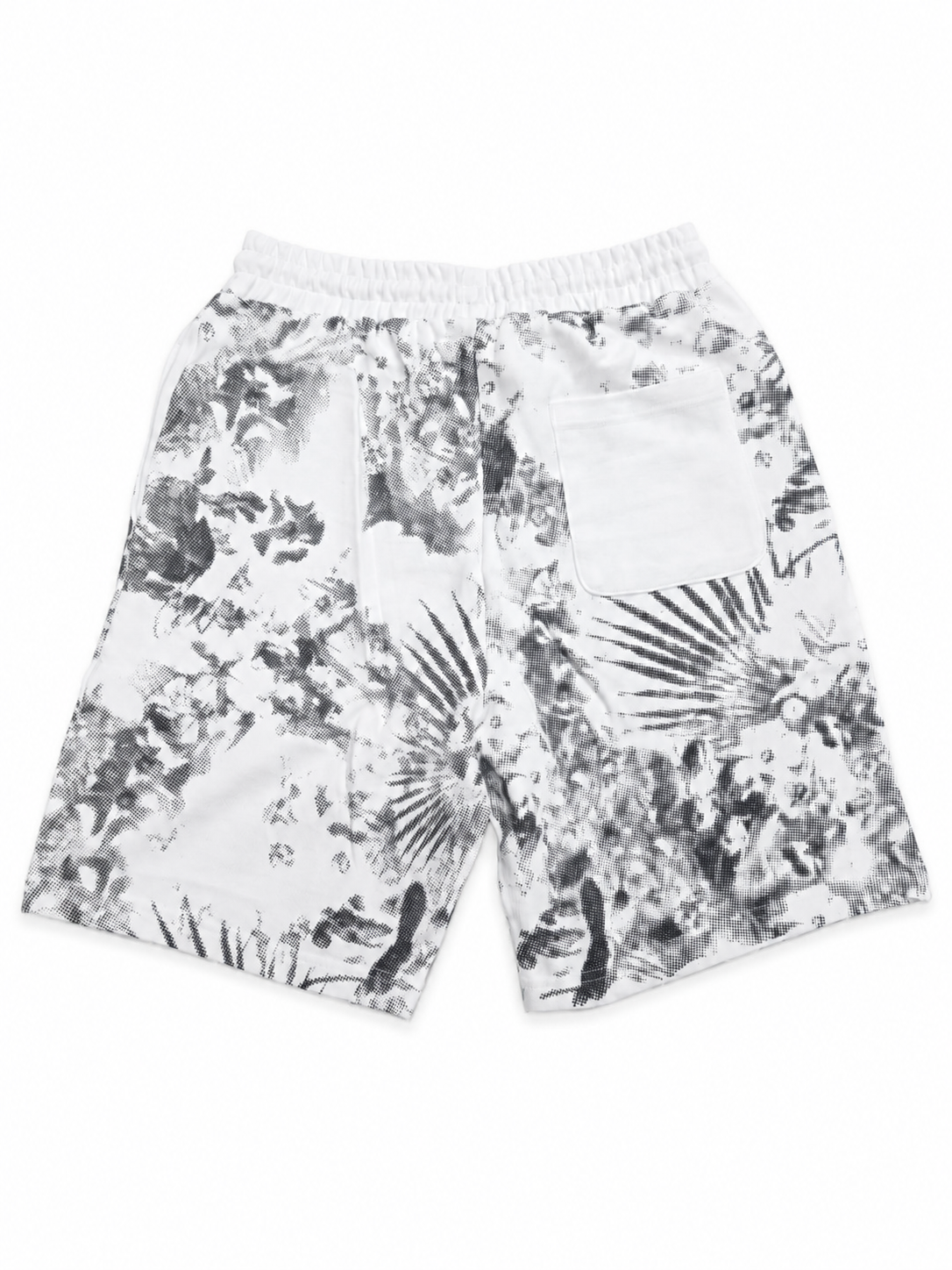 Left Point “Follow Your Passion” Graphic Shorts – White Edition