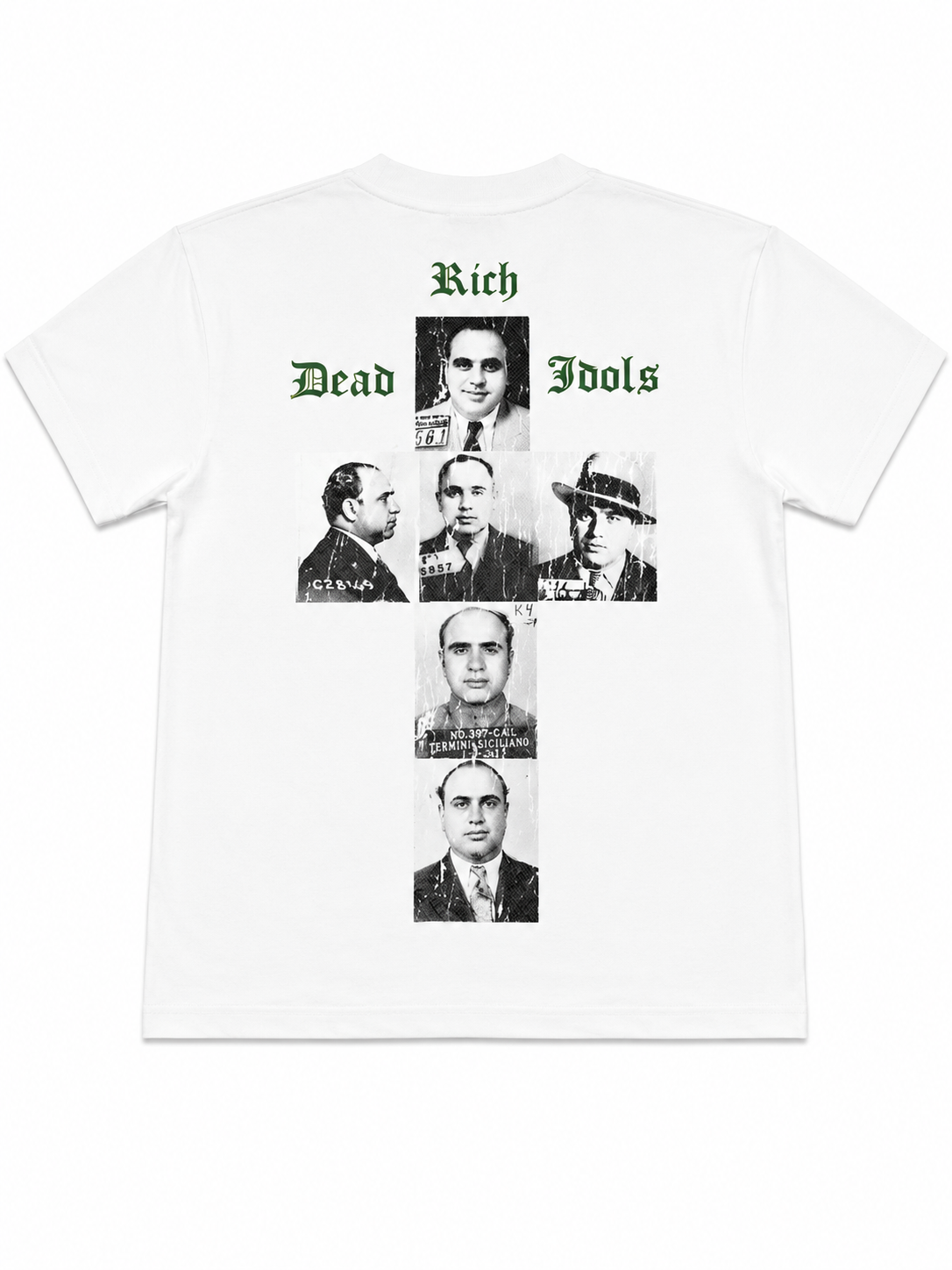 Rich Dead Idols "Untouchable Ace" Graphic Tee – White