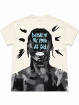 Point Blank "All Gas" Graphic Tee – Cream